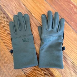 The North Face Women's Olive Green Touchscreen Gloves
